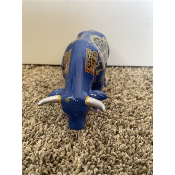 Cow Parade Broadway Baby Figurine Westland Giftware Collectible Cow #9159 - Picture 2 of 9